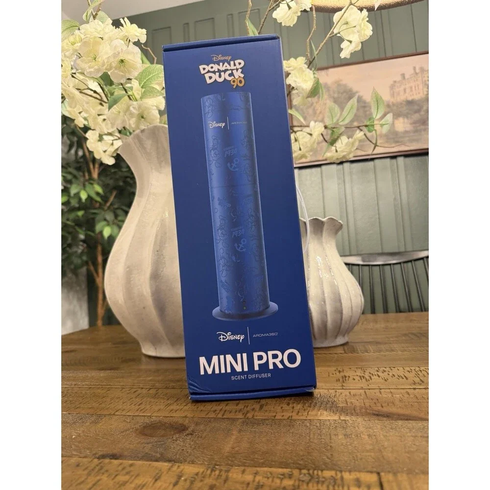 Disney Aroma360 Mini Pro Scent Diffuser Blue Donald Duck Theme NEW $199.95 MSRP